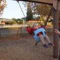 На качелях / on the swing