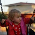 На качелях / on the swing